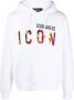 Dsquared2 Sweater met Icon-print Wit - Thumbnail 1