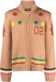 DSQUARED2 Intarsia vest Bruin - Thumbnail 1