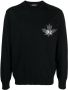 Dsquared2 Intarsia sweater Zwart - Thumbnail 1