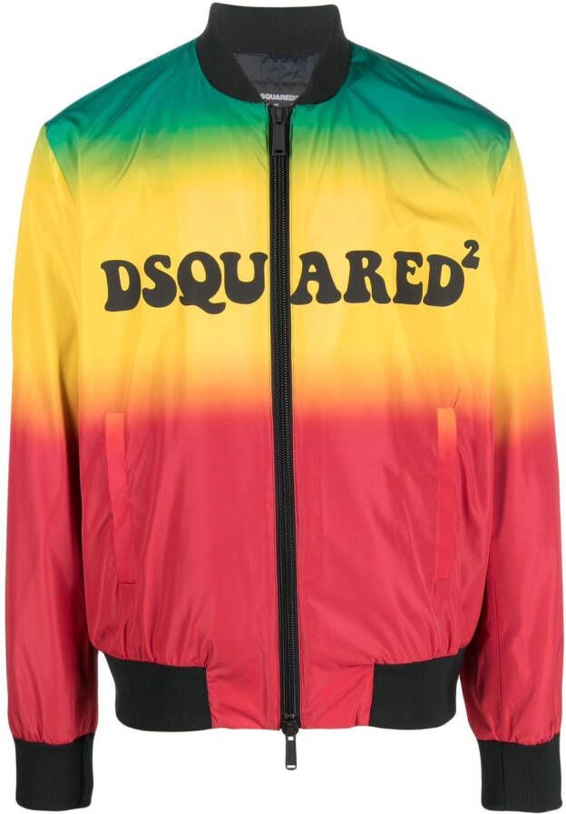 DSQUARED2 Jack met logoprint Groen