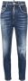 Dsquared2 Jeans met gerafeld effect Blauw - Thumbnail 1