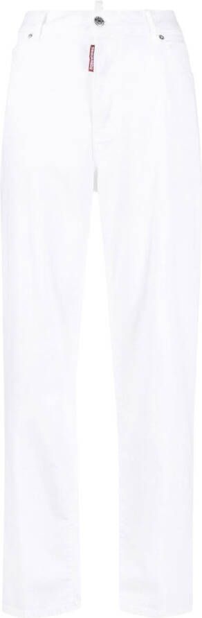 Dsquared2 Jeans met print Wit