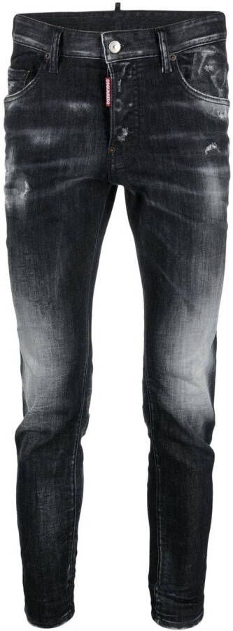 Dsquared2 Jeans met vervaagd-effect Zwart