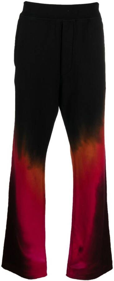 Dsquared2 Joggingbroek met tie-dye print Zwart