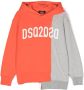Dsquared2 Kids Asymmetrische hoodie Oranje - Thumbnail 1