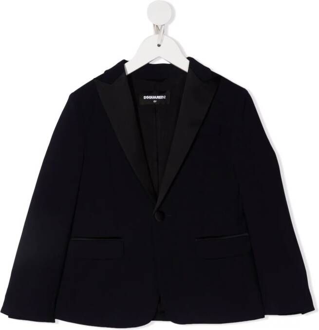 DSQUARED2 KIDS Blazer met enkele rij knopen Blauw