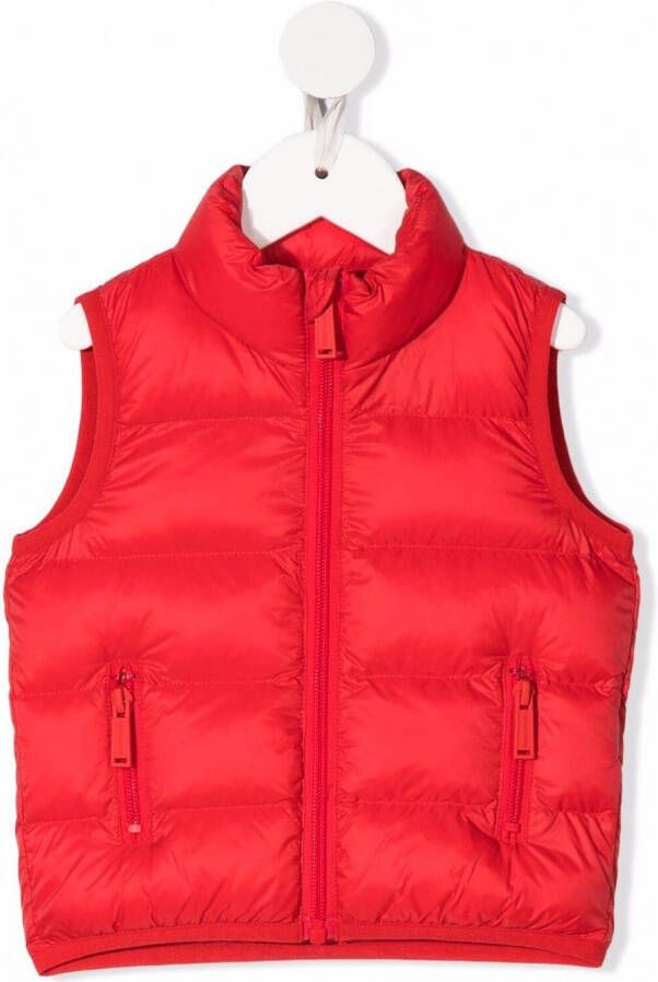 DSQUARED2 KIDS Bodywarmer met logoprint Rood