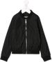 DSQUARED2 KIDS Bomberjack met logoprint Zwart - Thumbnail 1