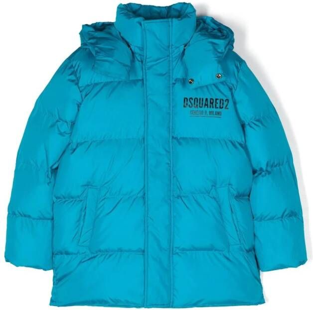 DSQUARED2 KIDS Gewatteerd jack Blauw