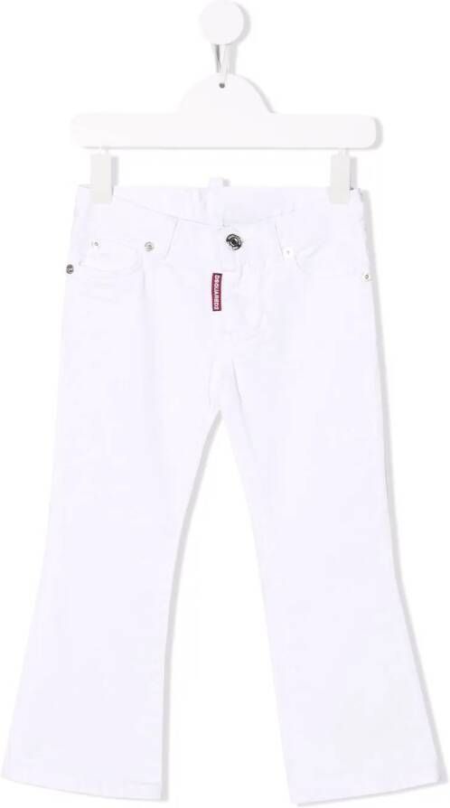 Dsquared2 Kids Flared jeans Wit