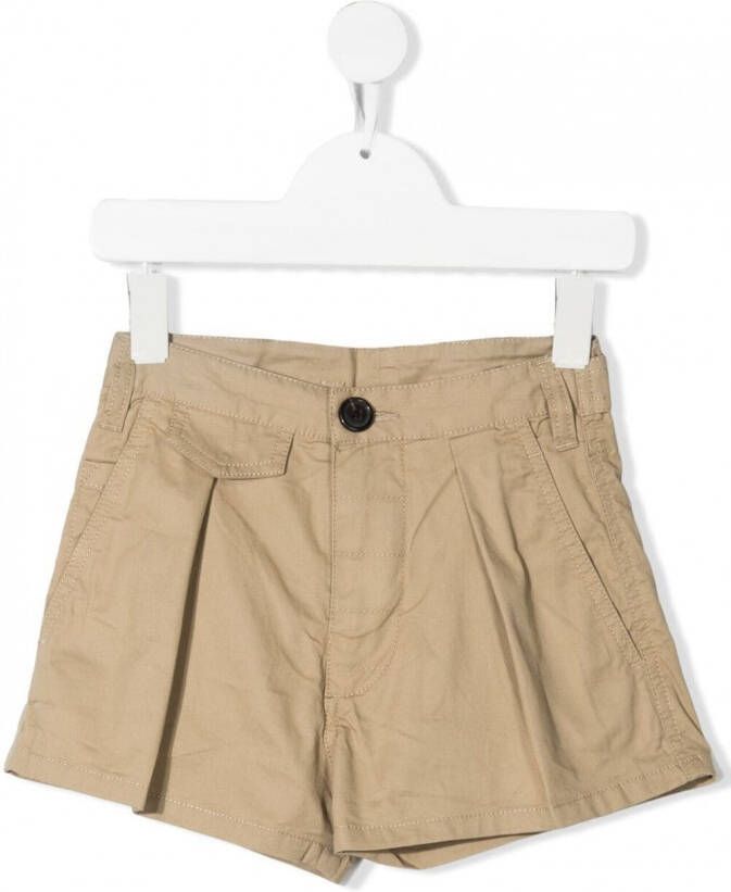 Dsquared2 Kids Flared shorts Beige