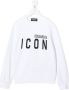DSQUARED2 KIDS Hoodie met logoprint Wit - Thumbnail 1