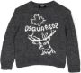 DSQUARED2 KIDS Intarsia trui Grijs - Thumbnail 1
