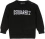 DSQUARED2 KIDS Intarsia trui Zwart - Thumbnail 1