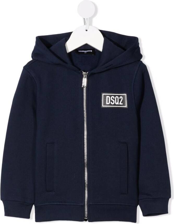 DSQUARED2 KIDS Jack met logopatch Blauw