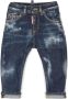 Dsquared2 Kids Jeans met contrasterend stiksel Blauw - Thumbnail 1