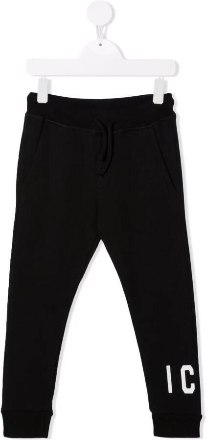 DSQUARED2 KIDS Legging met print Zwart