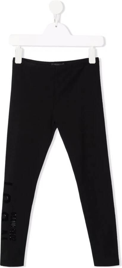 DSQUARED2 KIDS Legging met print Zwart