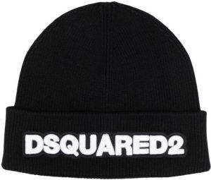 Dsquared2 Kids Muts met logopatch Zwart