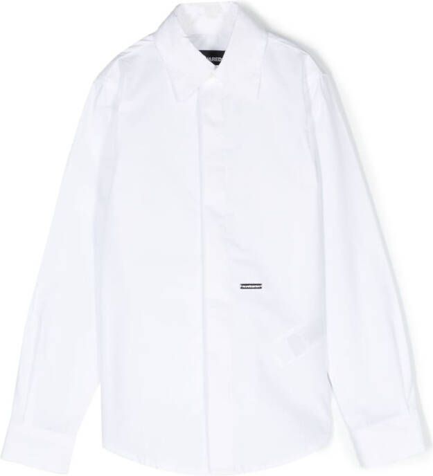 DSQUARED2 KIDS Effen shirt Wit
