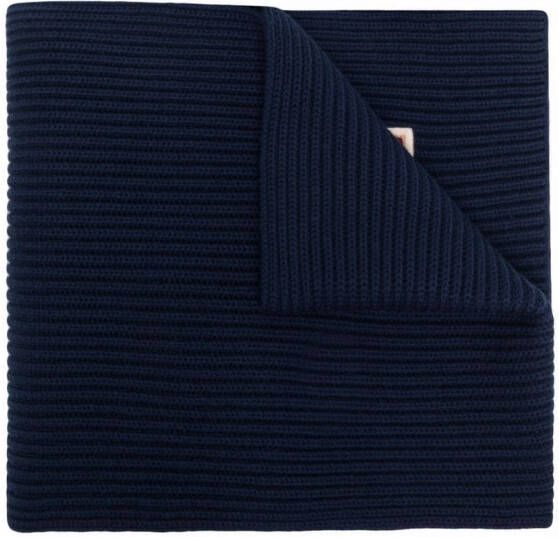 DSQUARED2 KIDS Sjaal met logopatch Blauw