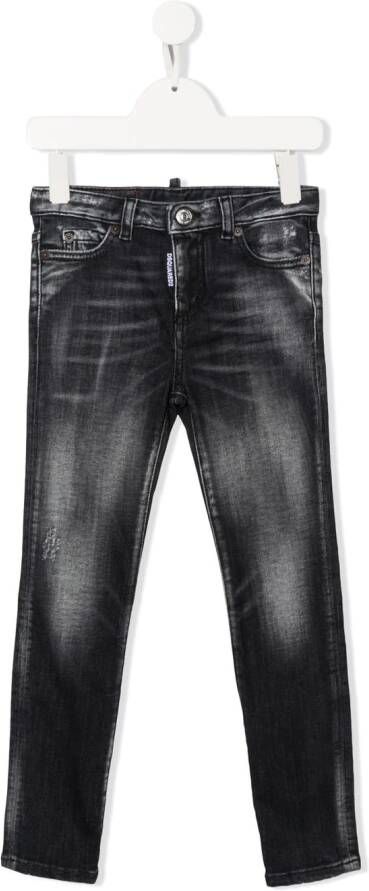 DSQUARED2 KIDS Slim-fit jeans Grijs