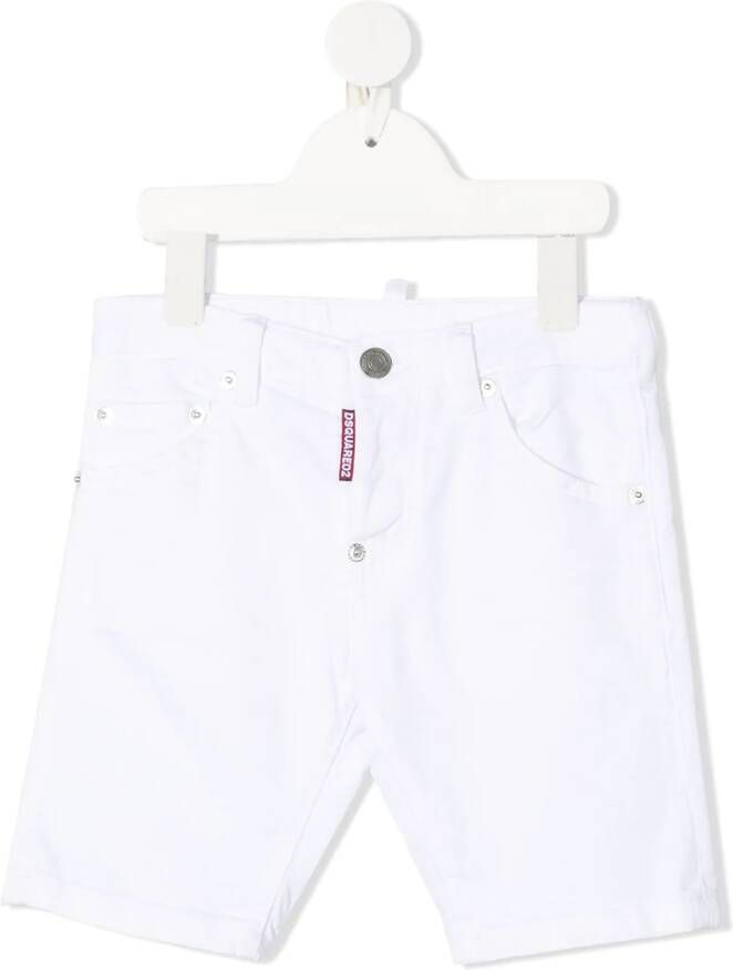 DSQUARED2 KIDS Spijkershorts Wit