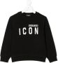 DSQUARED2 KIDS Sweater met logo Zwart - Thumbnail 1