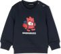Dsquared2 Kids Sweater met logoprint Blauw - Thumbnail 1