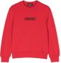 Dsquared sweater met logo rood Logo 104 | Sweater van - Thumbnail 1