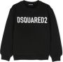 Dsquared2 Kids Katoenen sweater met logoprint Zwart - Thumbnail 1