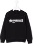 Dsquared2 Kids Sweater met logoprint Zwart - Thumbnail 1