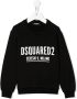 DSQUARED2 KIDS Sweater met logoprint Zwart - Thumbnail 1