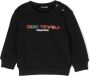 Dsquared2 Kids Sweater met tekst Zwart - Thumbnail 1
