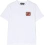 DSQUARED2 KIDS T-shirt met logopatch Wit - Thumbnail 1