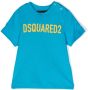 DSQUARED2 KIDS T-shirt met logoprint Blauw - Thumbnail 1