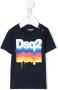 Dsquared2 Kids T-shirt met logoprint Blauw - Thumbnail 1