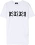 DSQUARED2 KIDS T-shirt met logoprint Wit - Thumbnail 1