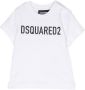 Dsquared2 Kids T-shirt met logoprint Wit - Thumbnail 1