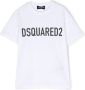 DSQUARED2 KIDS T-shirt met logoprint Wit - Thumbnail 1