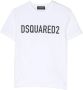 Dsquared2 Kids Katoenen T-shirt met logoprint Wit - Thumbnail 1