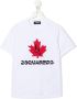 DSQUARED2 KIDS T-shirt met logoprint Wit - Thumbnail 1