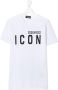 DSQUARED2 KIDS T-shirt met logoprint Wit - Thumbnail 1