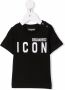 DSQUARED2 KIDS T-shirt met logoprint Zwart - Thumbnail 1