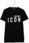 DSQUARED2 KIDS T-shirt met print Zwart - Thumbnail 1