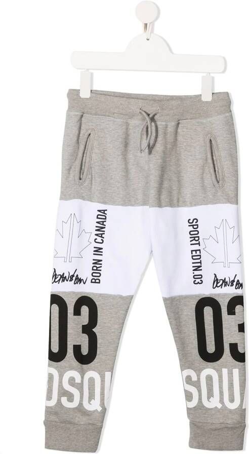 DSQUARED2 KIDS Trainingsbroek Grijs