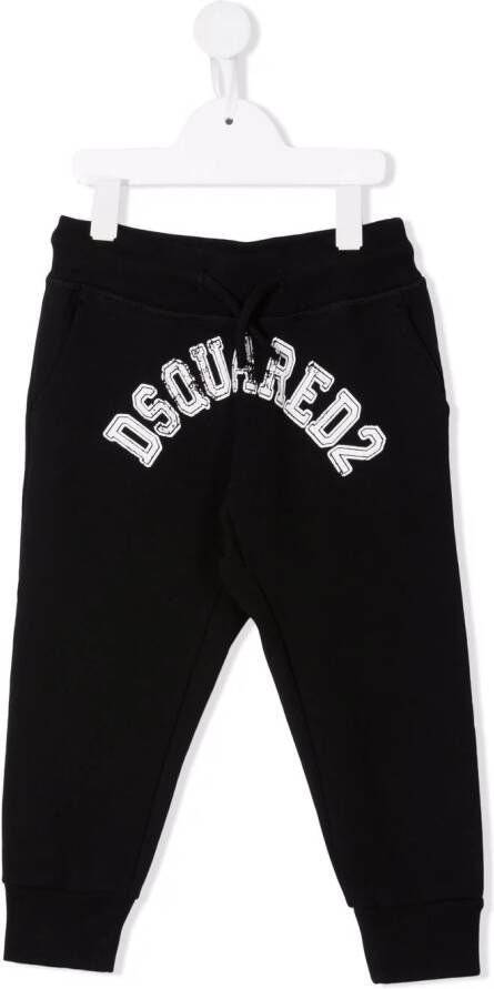 DSQUARED2 KIDS Trainingsbroek met logoprint Zwart