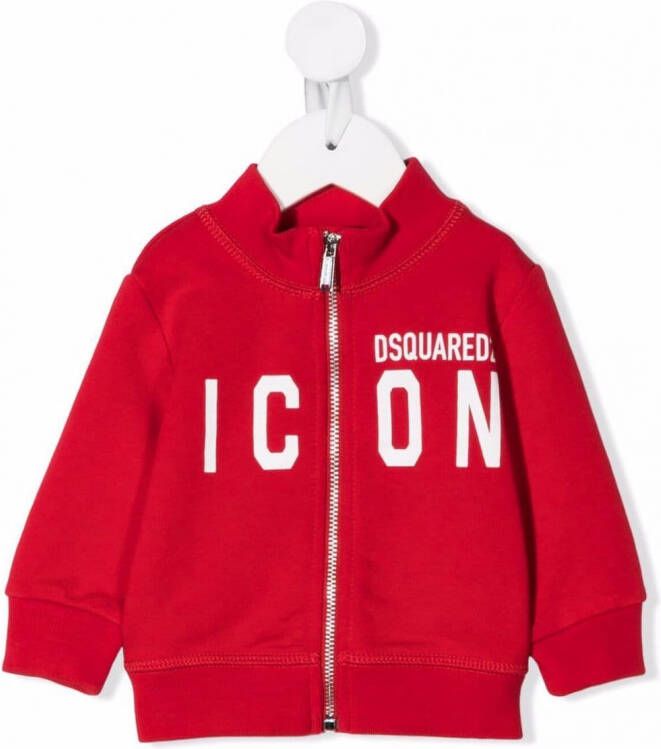 DSQUARED2 KIDS Trui met print Rood