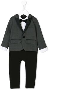 Dsquared2 Kids tuxedo suit romper Zwart