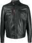 DSQUARED2 Leren jack Groen - Thumbnail 1